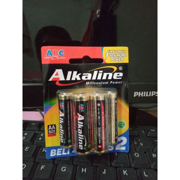 Baterai ABC Alkaline AA isi 6 pcs 1.5V