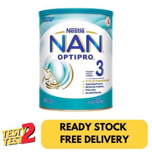 

Nestle Nan Optipro Toddler Milk Formula - Stage 3 1.6kg