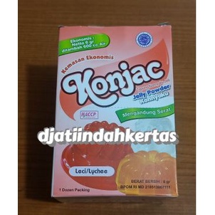 SEDANG PROMO!!!! JELLY POWDER KONNYAKU MEREK, KONJAC Rasa LECY