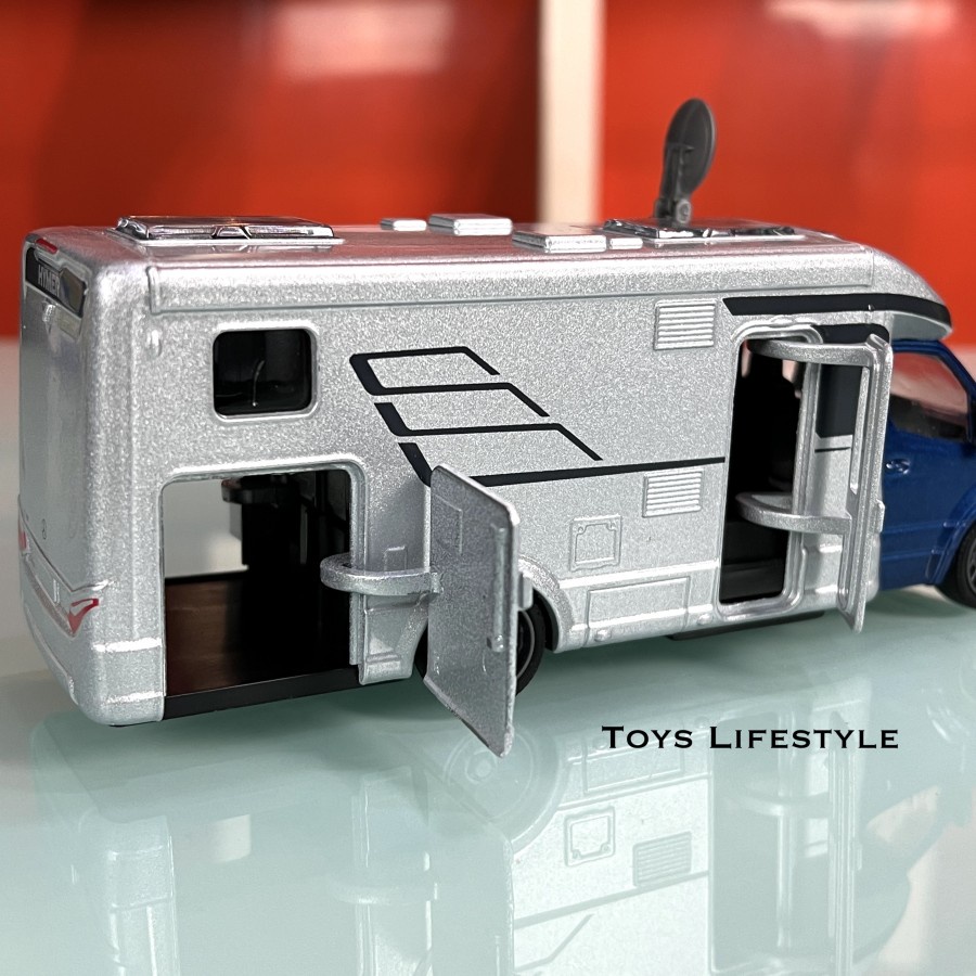 Mobil Truck Majorette Diecast Hymer B Class Camper (BUNYI NYALA)