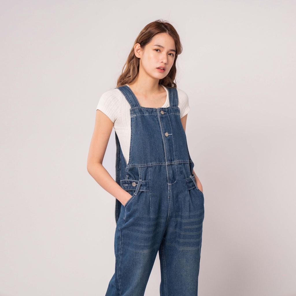 VIERLIN - Jumpsuit jeans 7335