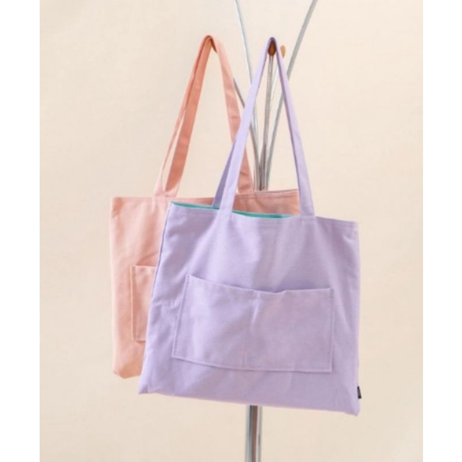 Ataru Tote Bag Canvas Reversibel
