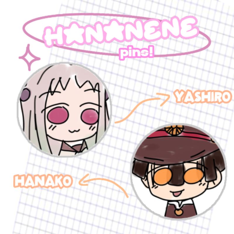 jibaku shounen hanako kun pins (hananene)