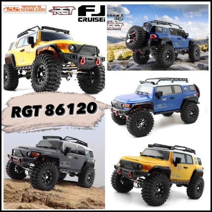 Promo Rgt Ex-86120 86120 Rc Toyota Fj Cruiser Crawler Offroad 1/10 4Wd Rtr