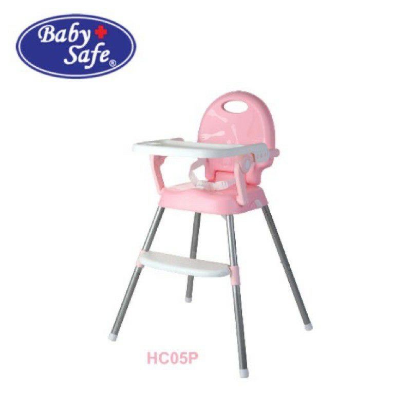 BABY SAFE HIGH CHAIR 3i1 PINK(HC05P)