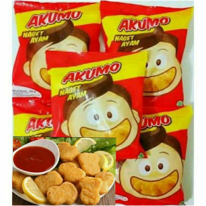 

Akumo Chicken Nugget 250gr