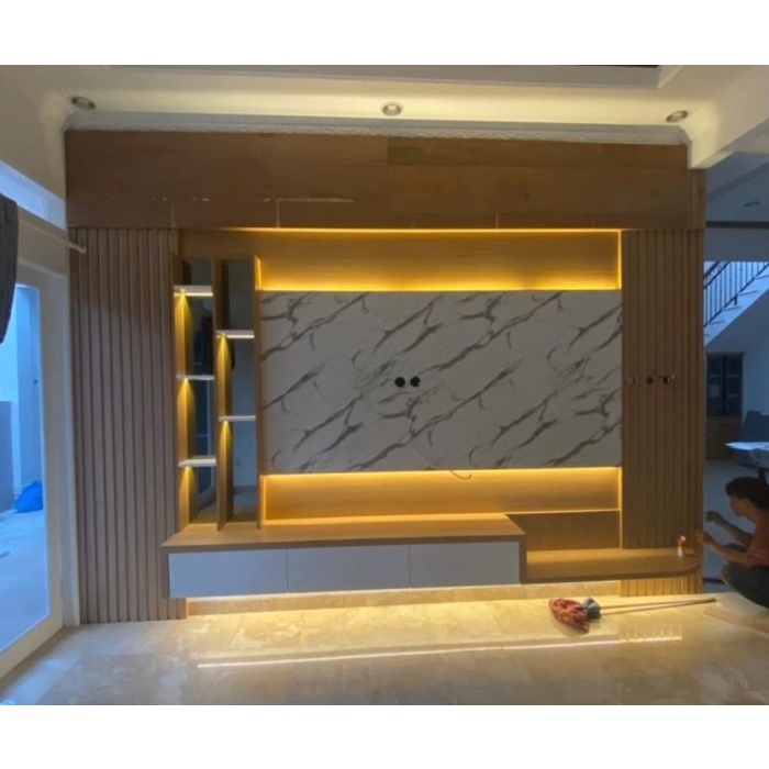 Backdrop Tv Set