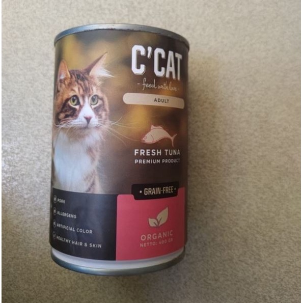 CCAT Adult Tuna Cat Wet Food 400gr