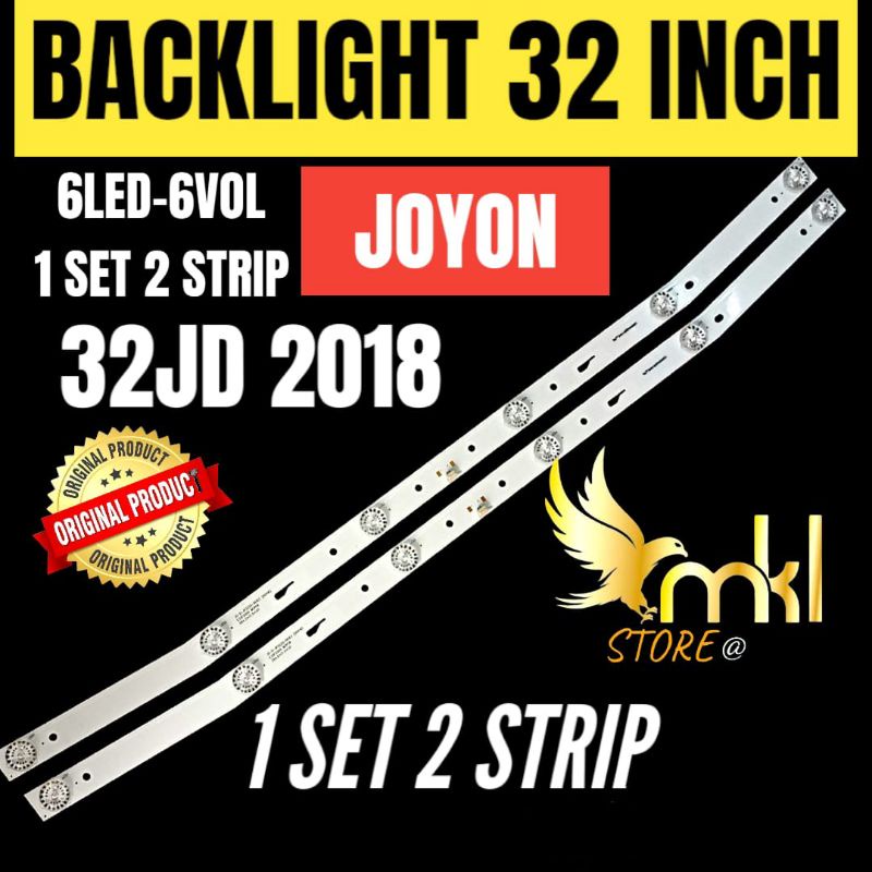 BACKLIGHT TV LED 32INCH JOYON 32JD 2018 BACKLIGHT TV 32INCH