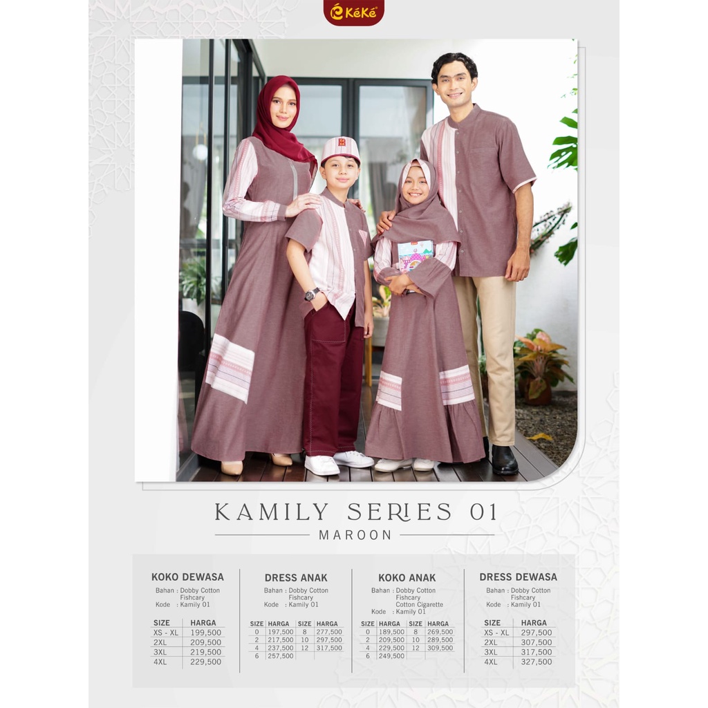 Sarimbit Keke Kamily Series 01 | Sarimbit Keke Kamily Series 01 | Kamily Series 01 Sarimbit Keluarga