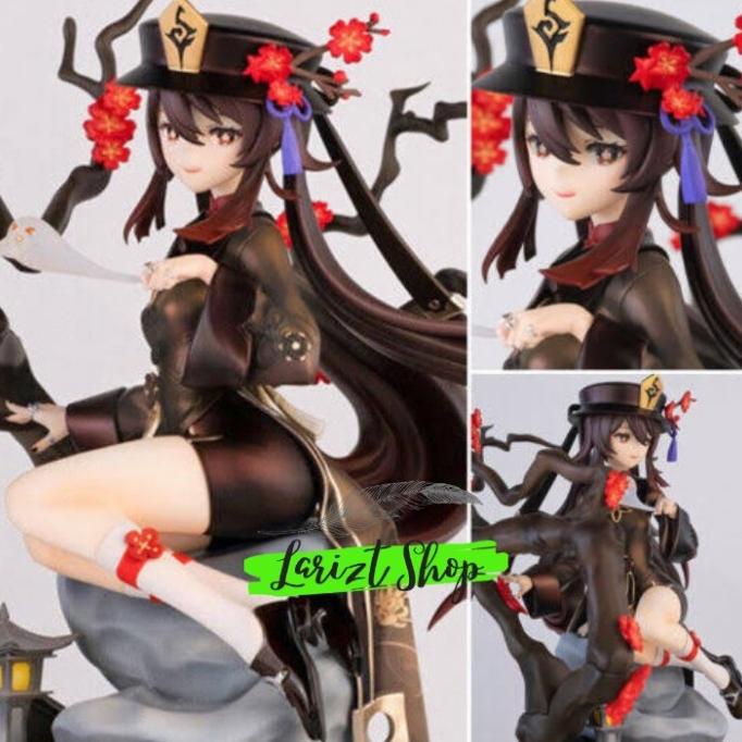 Genshin Impact Hu Tao Plum Flower Game Warrior Figure