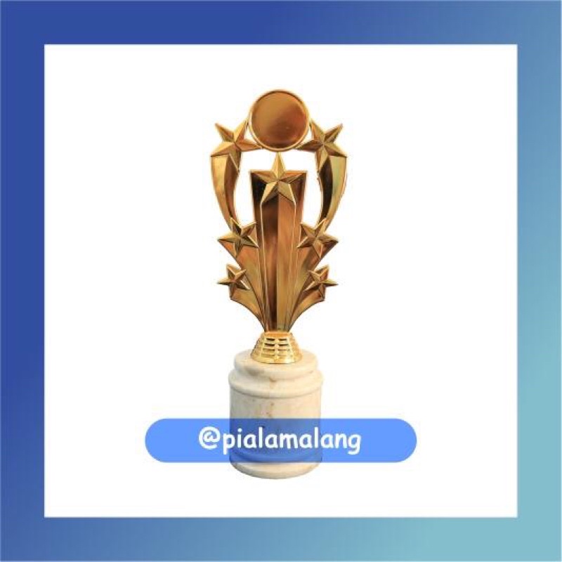 Piala Marmer Bintang Piala Tatakan Marmer