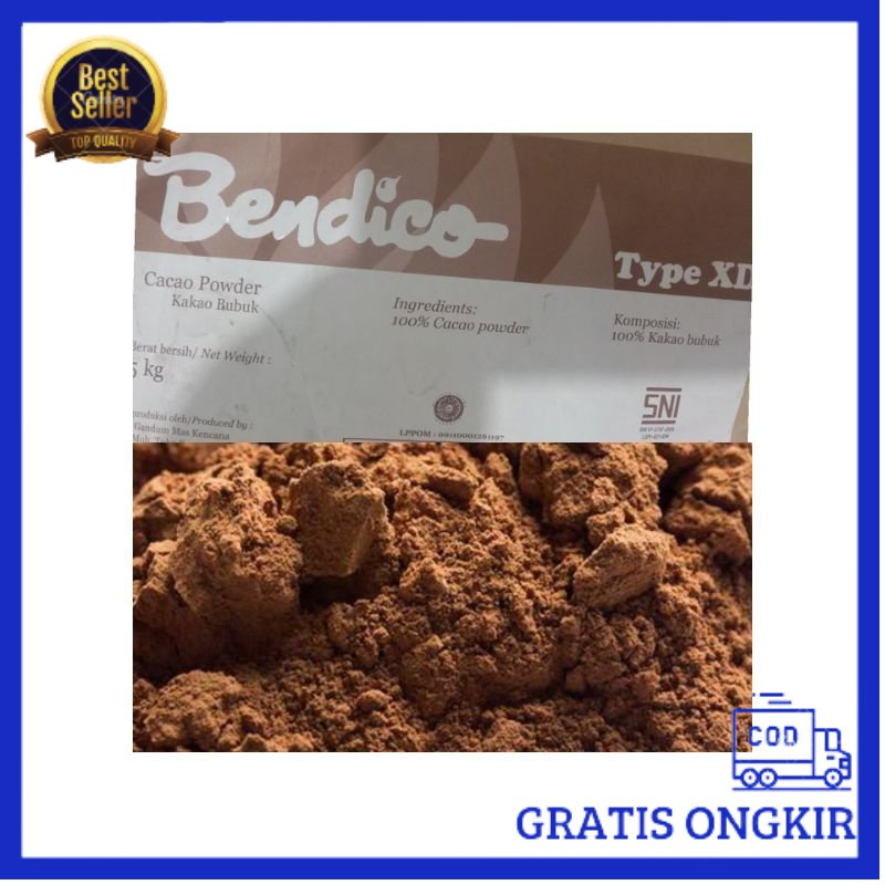

REPACK 1KG GRAM COKLAT BUBUK BENDICO -Terlengkap-Termurah-Berkualitas