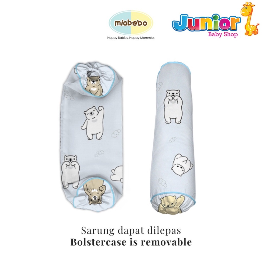 Miabebo Bantal Guling Set Bayi isi 4