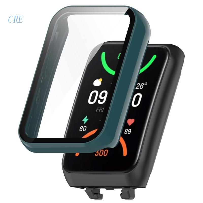 Cre Bumper Case Smartwatch Bahan PC Dengan Pelindung Layar Untuk Band 2