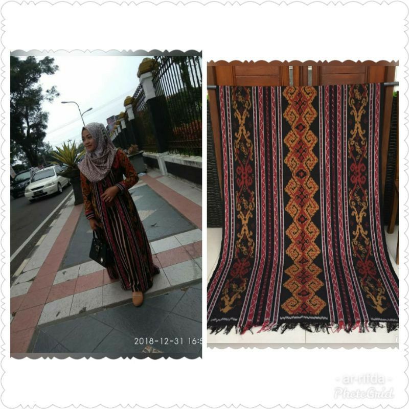 Outer Kain Tenun Blangket Original