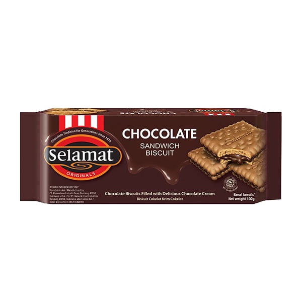 

SELAMAT BISCUIT CHOCOLATE 102 GR - BISKUIT