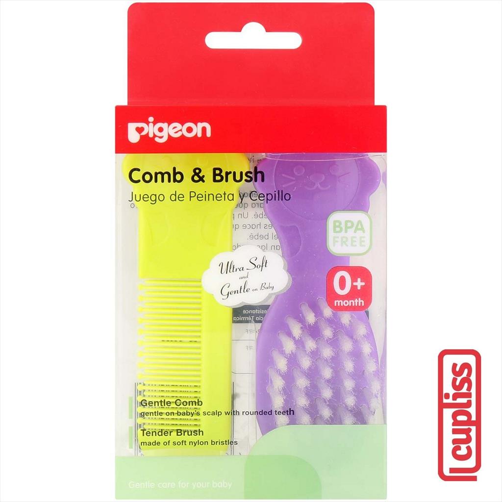 PIGEON Comb Hair Brush Set Lokal Sisir Rambut Bayi