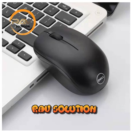 Mouse wireless gaming DELL original-WM126 / mouse DELL wireless wm126+mousepad logi/ Dell wm-126 100%new  - RAV SOLUTION