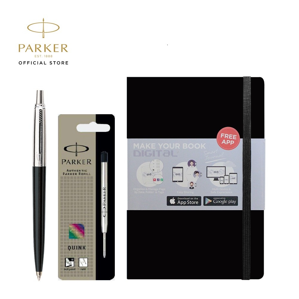 

SPECIAL PACKAGE - Jotter Special Black, Refill Black, O2O Journal Black / Gift Kado BACK TO SCHOOL