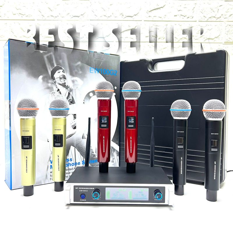 Mic Wireless Sennheiser EW 100 G2 Handheld EW100G2