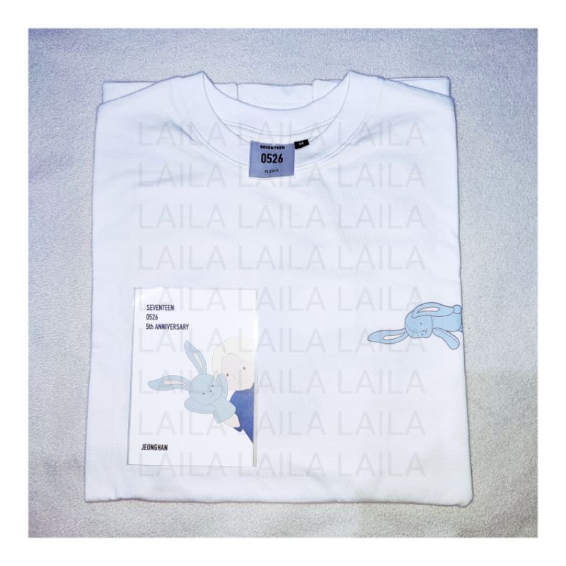 2020 SEVENTEEN 5th ANNIVERSARY TSHIRT JEONGHAN VERSION