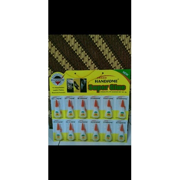 

Lem Super Glue Handsome botol