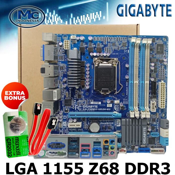 Motherboard Mobo Intel LGA 1155 Onboard Z68 DDR3