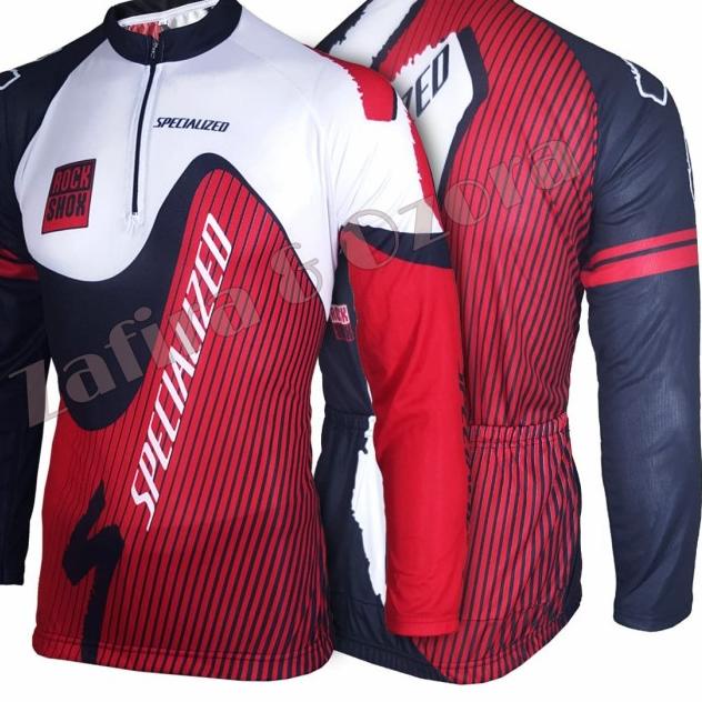 Jersey sepeda gowes/baju sepeda gowes/pakaian sepeda/sepeda lipat/RB - L/S spz mrh 01, S