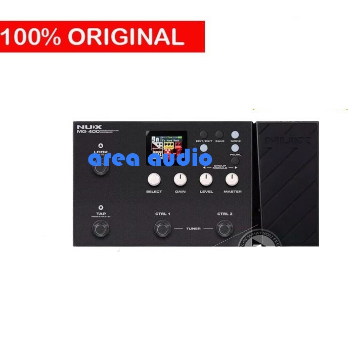 Multi Efek Gitar Bass NUX MG400 Modelling original