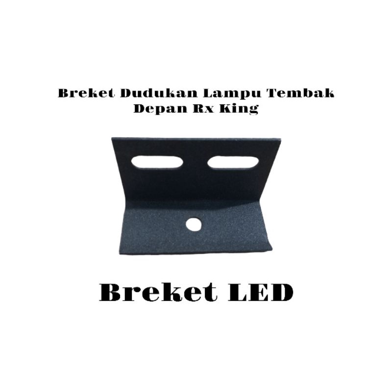 Breket Dudukan Lampu Plat Nomor Depan RX KING Breket Lampu LED