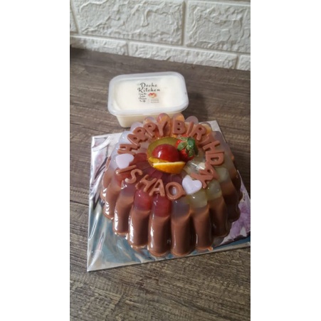 Azman_Azmin Puding Kaca Buah Loyang 15Cm