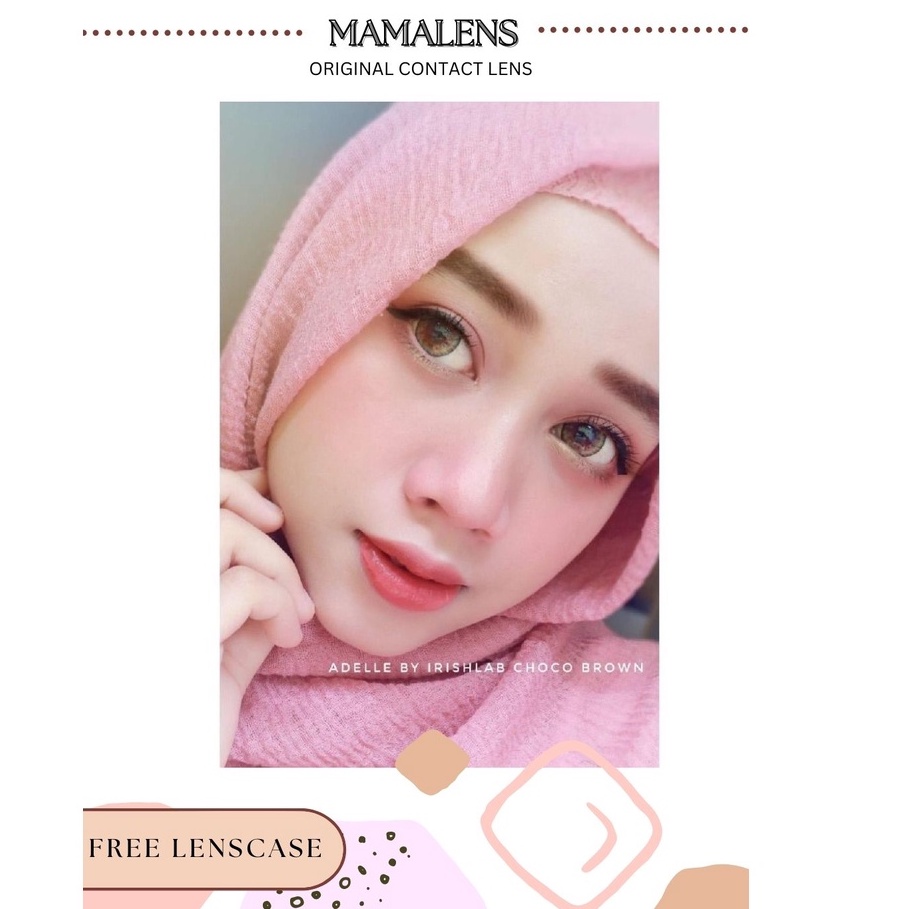 SOFTLENS ADELLE by IRISLAB NORMAL - FREE LENSCASE - MAMALENS