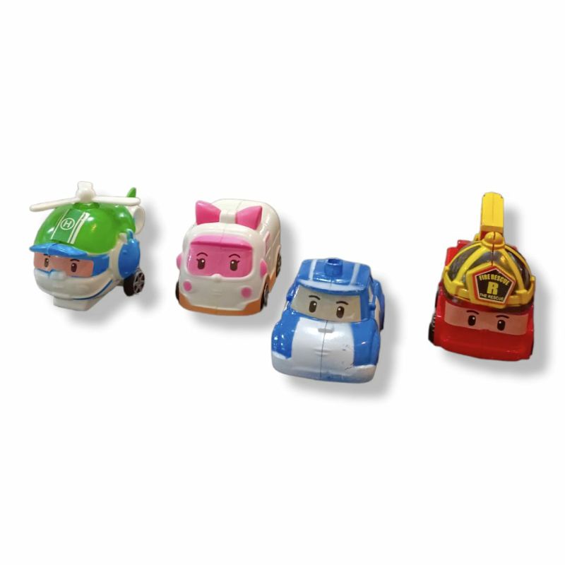 ROBOCAR POLI 4PCS/DUS 9B