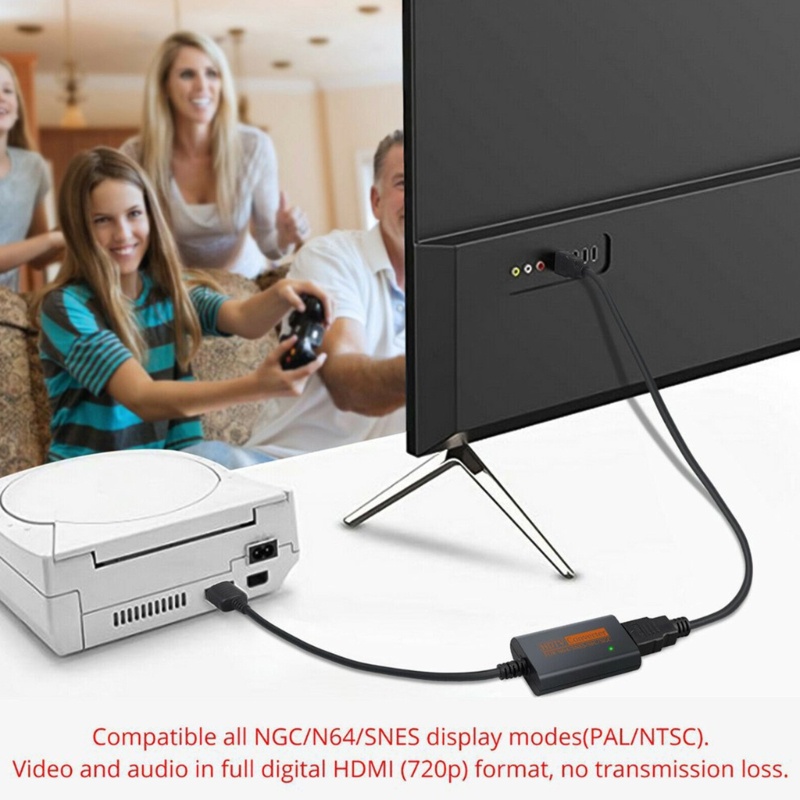 Btsg Kabel Link N64 Ke Converter High Definition Untuk N64/SNES 1080P