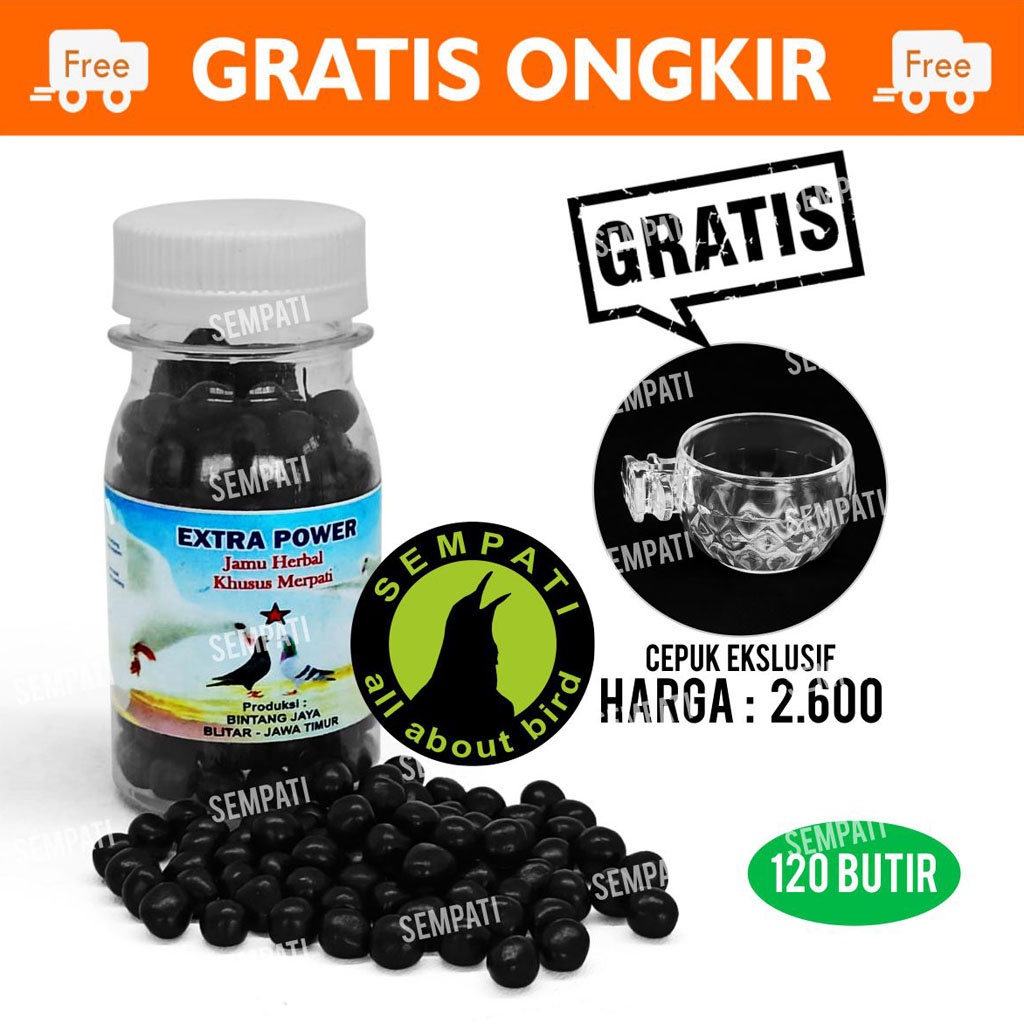 EXTRA POWER MERPATI PASAK GINSENG TEKI RAMUAN JAMU HERBAL BURUNG MERPATI GIRING KEKET STAMINA JEXTRA