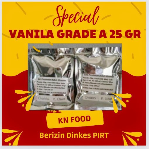 

Paket Sampel 25 Gram My Powder Grade A Rasa Vanila