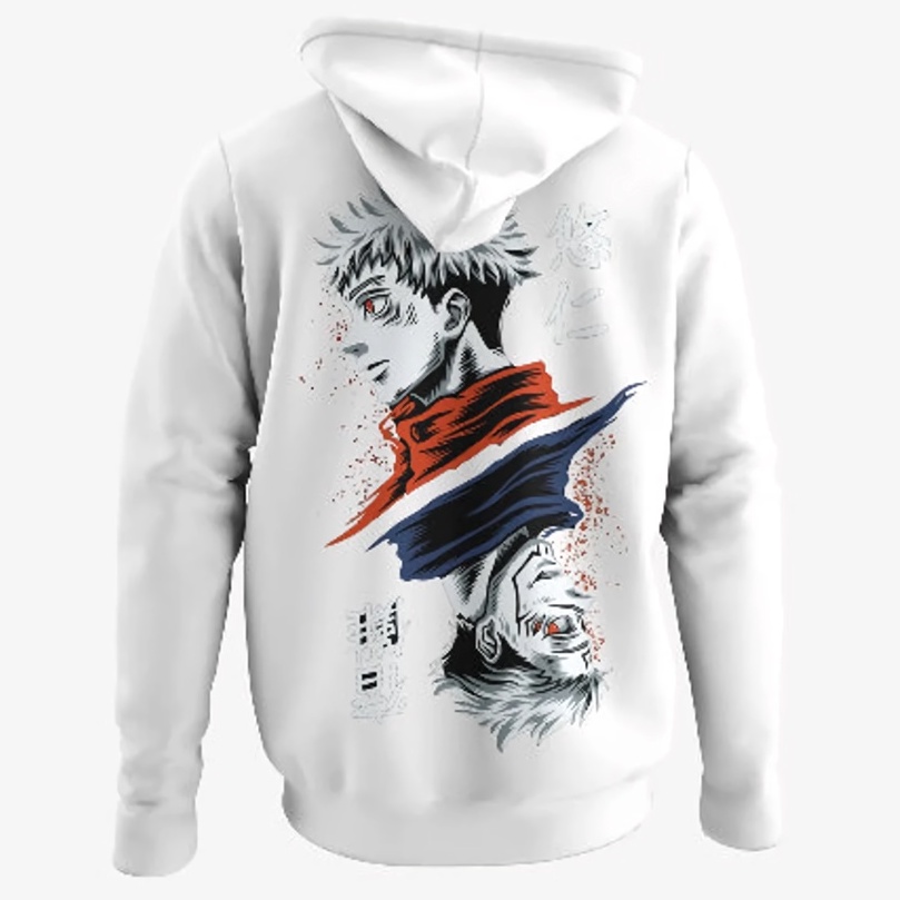 Hoodie Itadori Sukuna Momentum Anime Manga Jujutsu Kaisen Premium Unisex