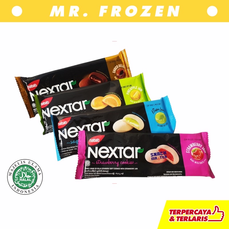 

NEXTAR Brownies Nextar Krimero Aneka Rasa Choco Delight Strawberry Pineapple Brownies Choco Bluberry Cookies