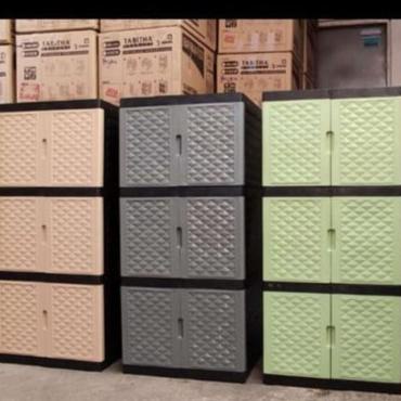 

Lemari Pakaian Plastik 3 Susun / Lemari Plastik 3 Susun Tabitha Kokoh stock ready