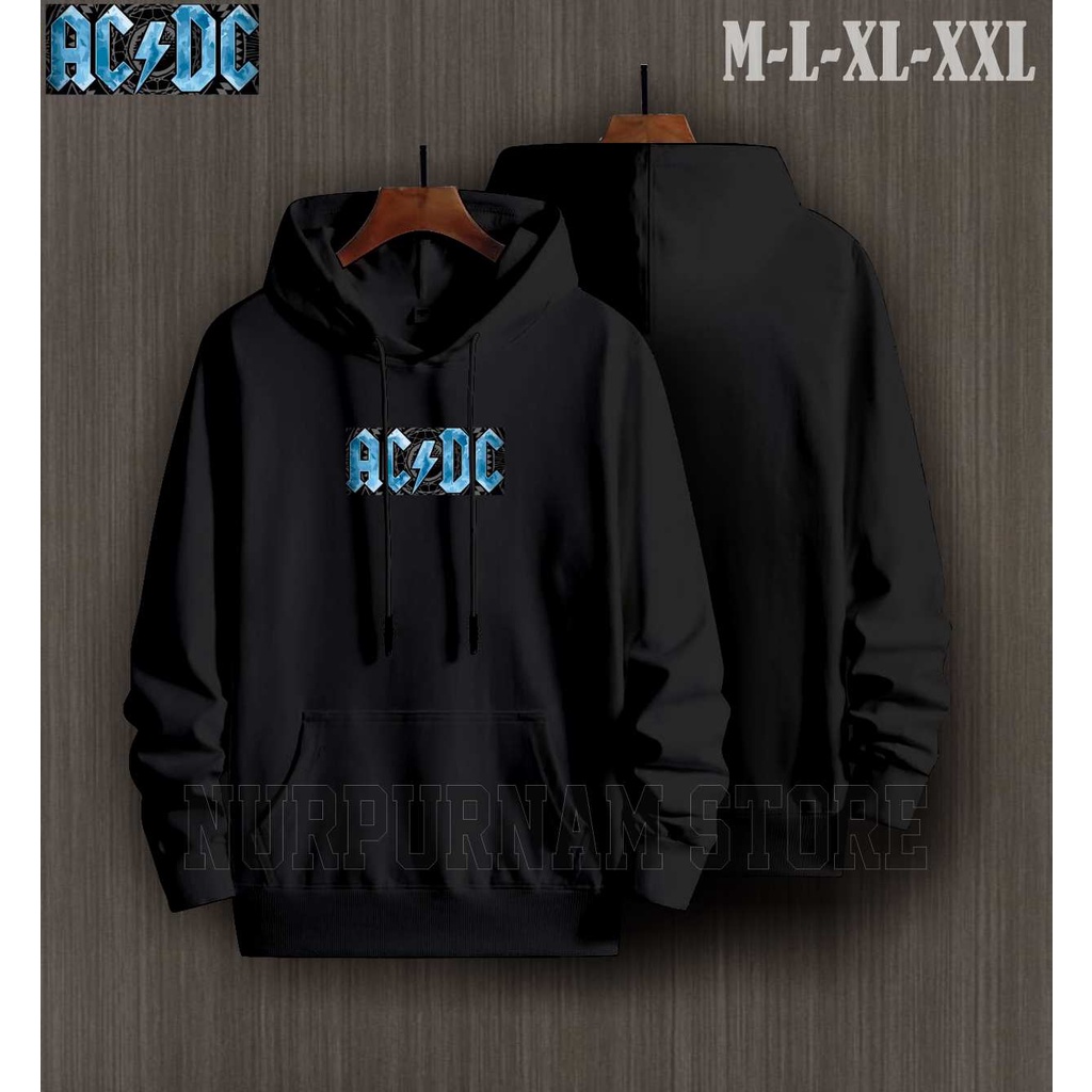 Sweater Hoodie ACDC Pria Wanita Switer Cowok Premium Distro (BAYAR DI TEMPAT)