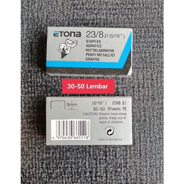 

Isi Staples besar 23/8