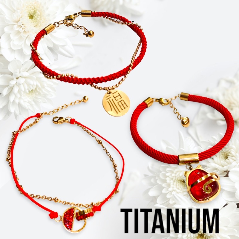 Gelang tangan titanium //gelang titanium //titanium //gelang // gelang tali titanim