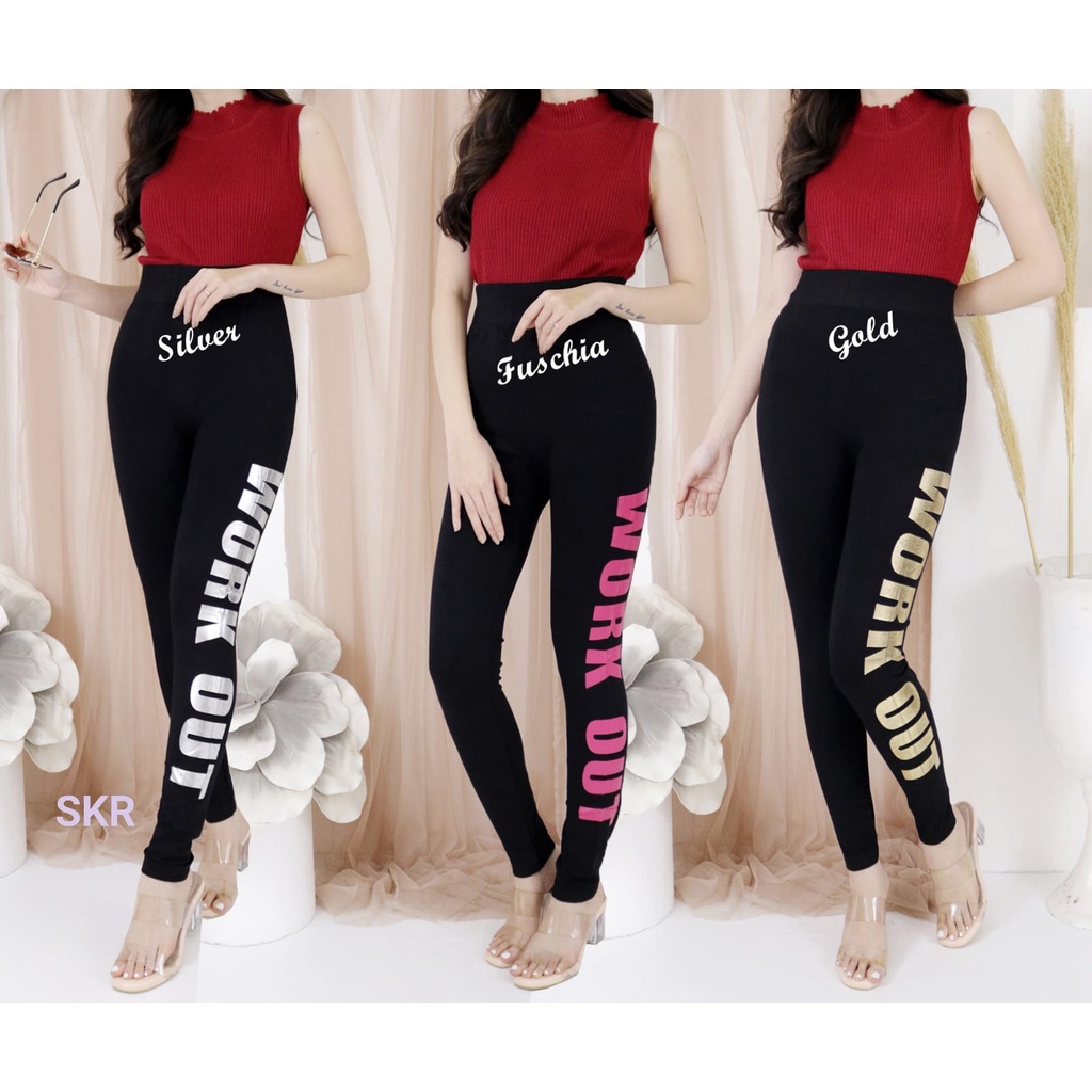 LEGING TRAINING HIGHWAIST IMPORT / LEGGING WORK OUT PANJANG / LEJING OLAHRAGA