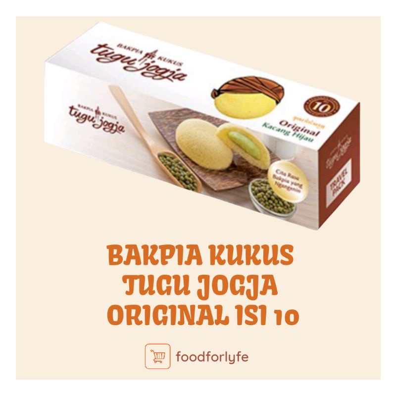 

Oleh Oleh Makanan Jogja Bakpia Kukus Original Tugu Jogja Isi 10