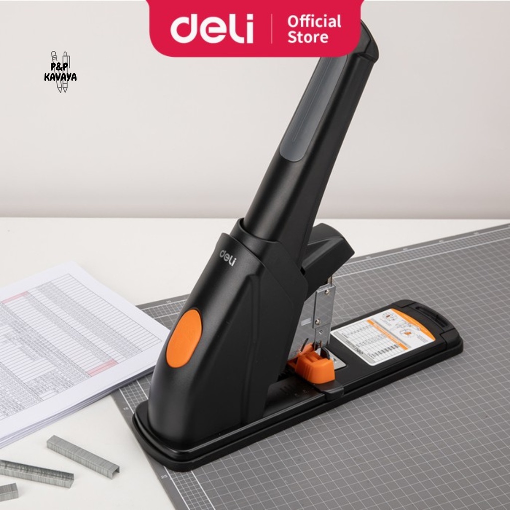 

DELI Heavy Duty Stapler [E0383] - Stapler jilid 210 lembar