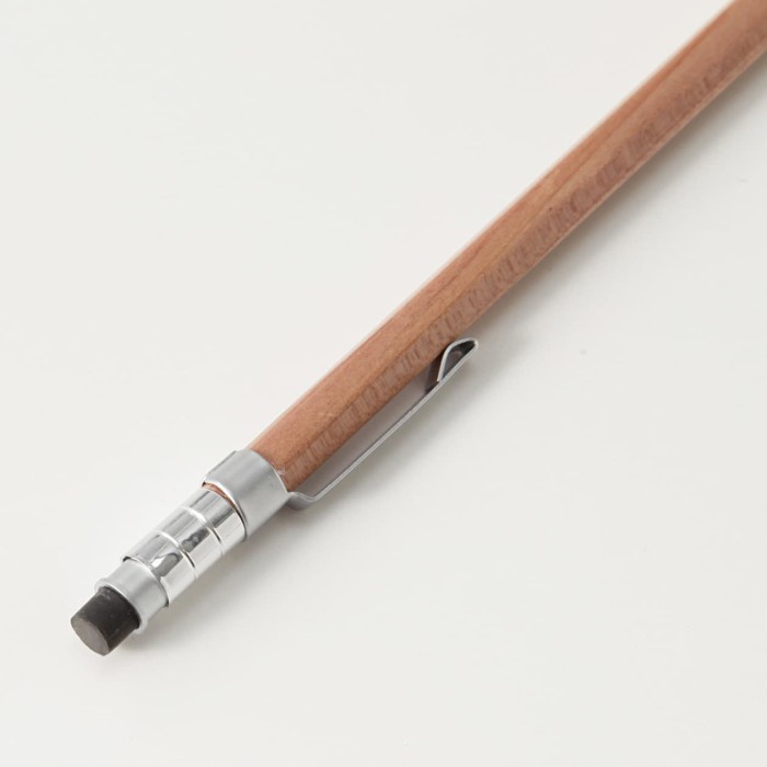 

Muji Wooden Hexagonal Mechanical Pencil Mini / Pensil Mekanik