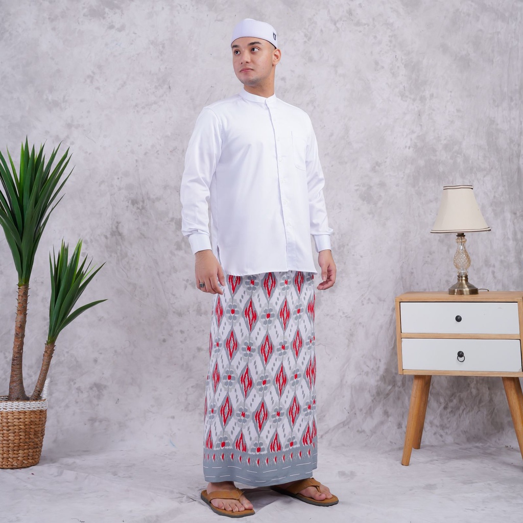 Sarung Goyor Printing Super Babagaf Motif C Sarung Rayon Pria Dewasa Fashion Muslim Sarung Santri