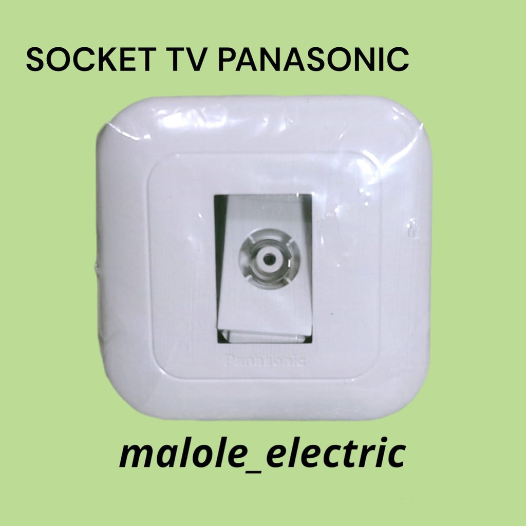 Socket Tv Panasonic / Saklar Tv Panasonic / Stop Tv Panasonic / Modul Tv Panasonic WEJ 2501