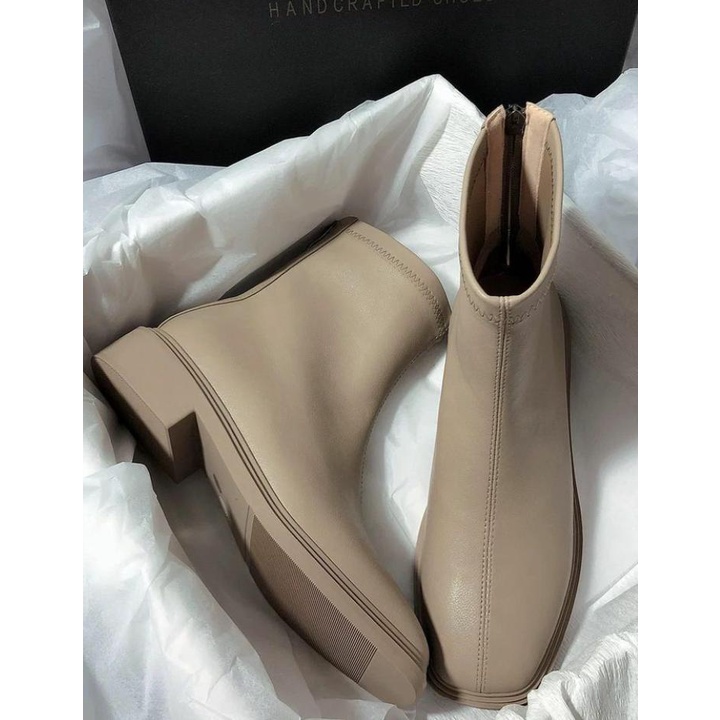 ANNE BOOTS SEPATU ANKLE BOOTS SEPATU WANITA CEWEK IMPORT KOREA BOOTS WINTER MUSIM DUNGIN PREMIUM